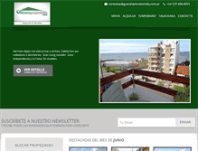 Tablet Screenshot of gmontespropiedades.com